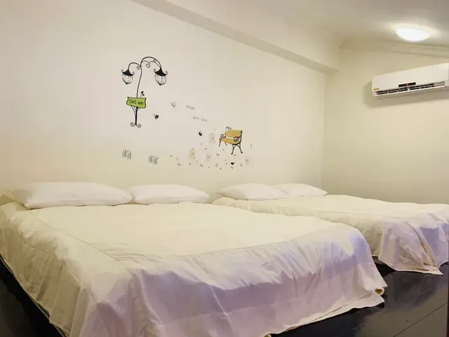 Tenlai Leisure Homestay | Free Breakfast-다락방 전망을 갖춘 편안하고 안락한 6인용 객실-3