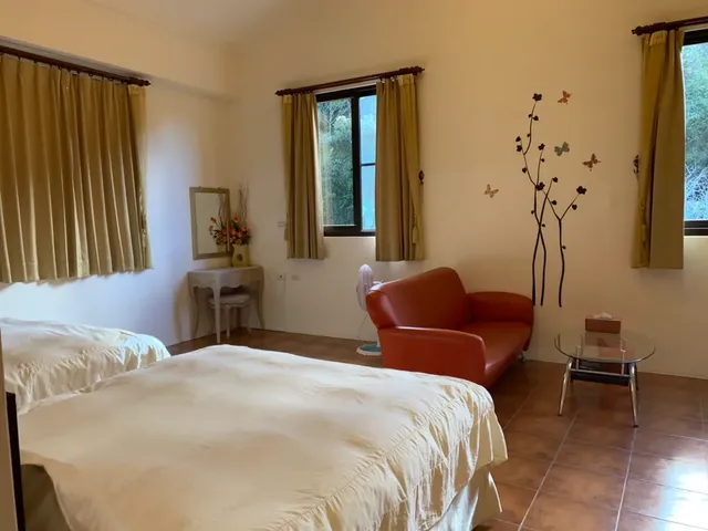Tenlai Leisure Homestay | Free Breakfast-편안한 산 전망 쿼드러플룸-2
