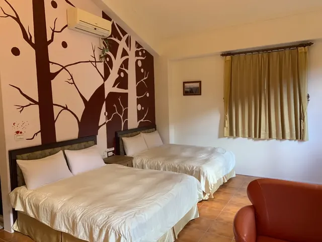 Tenlai Leisure Homestay | Free Breakfast-편안한 산 전망 쿼드러플룸-3