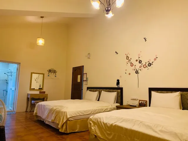 Tenlai Leisure Homestay | Free Breakfast-만족과 감사‧콰드러플룸 - 산 전망-5