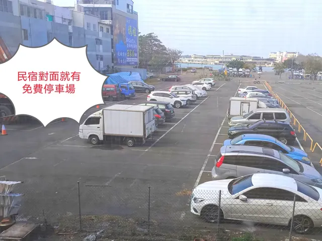 台南輕旅民宿｜近億載金城、近安平港、近漁光島-台南輕旅民宿-401河景雙人房-3