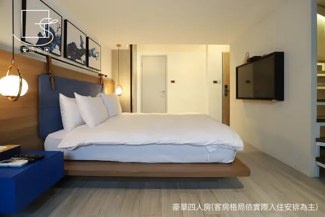 漫旅今回｜近台南火車站-豪華四人房-2