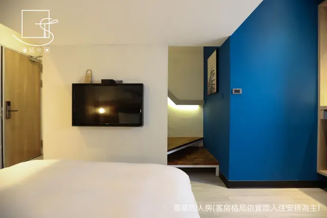 漫旅今回｜近台南火車站-豪華四人房-9
