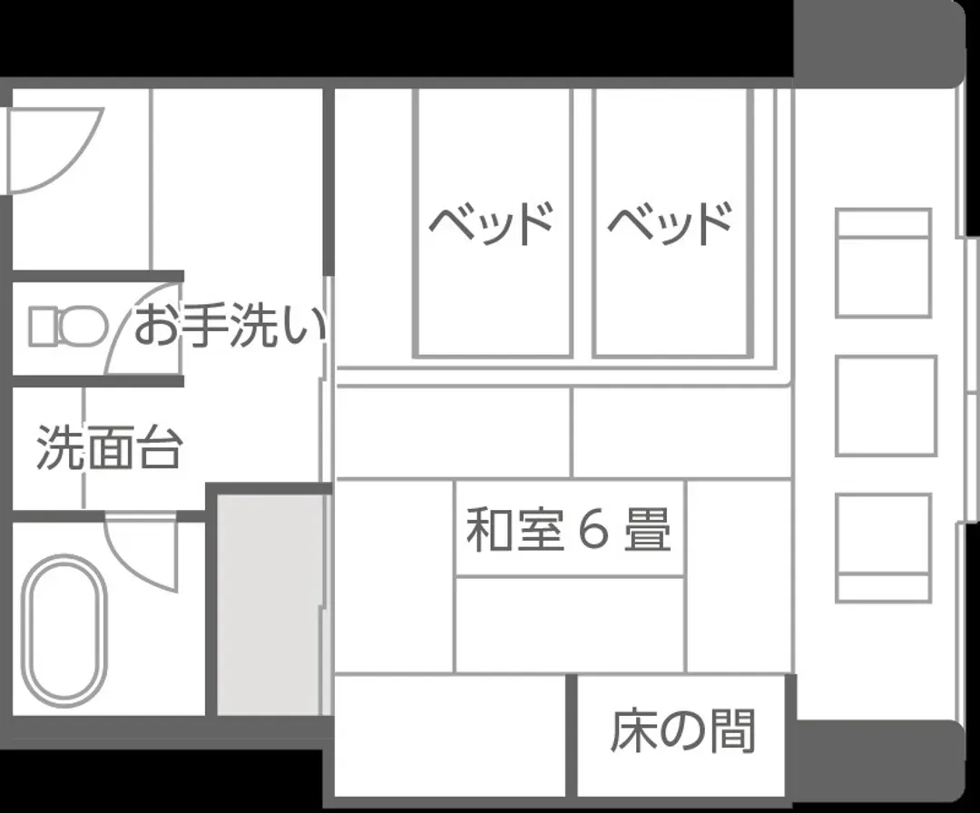 日光鬼怒川 三日月飯店｜鬼怒川溫泉站步行2分