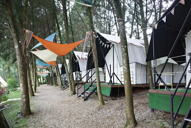 Love spending camping-【Glamping】Mountain House Hunting Tent｜4Mx7M-1
