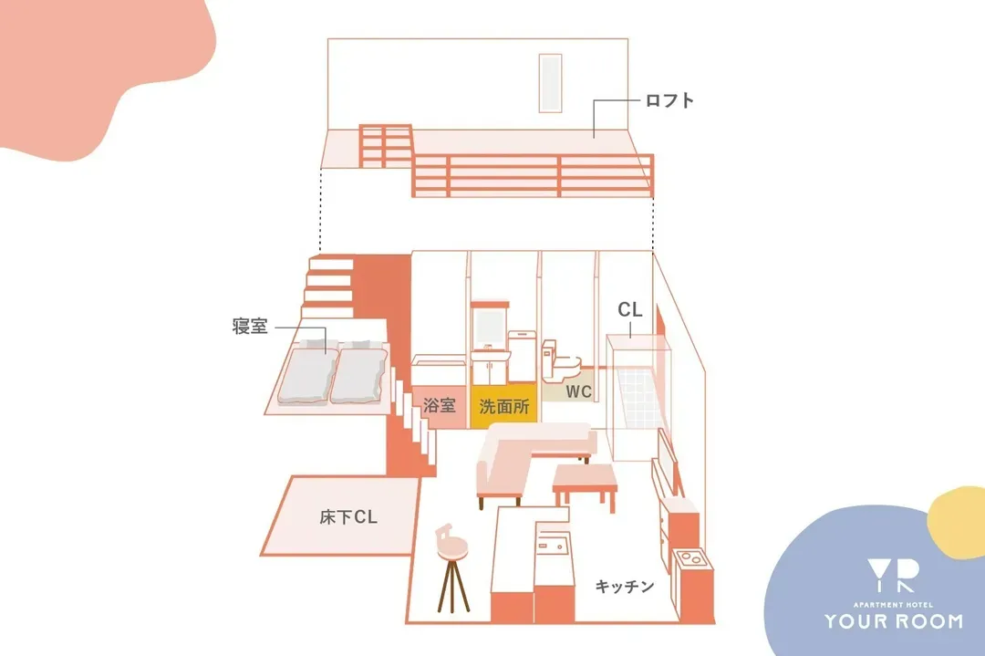 YOUR ROOM Kumamoto Station