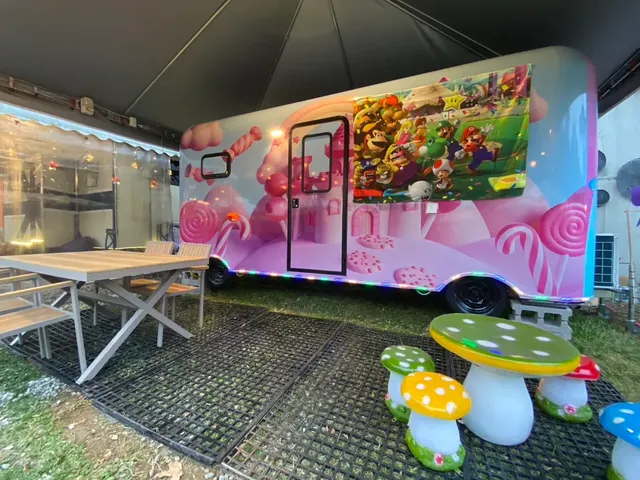 川夏野奢露營區丨獨家8折起！一泊二食神殿帳、豪華露營車-【露營車】碧姬公主露營車-3