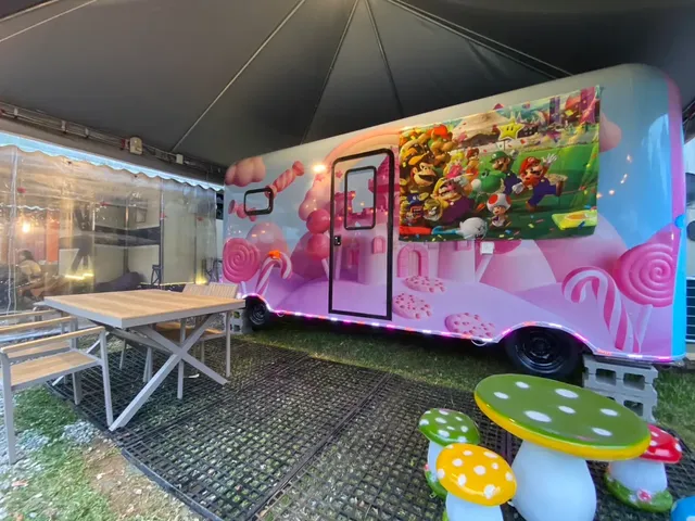 川夏野奢露營區丨獨家8折起！一泊二食神殿帳、豪華露營車-【露營車】碧姬公主露營車-2