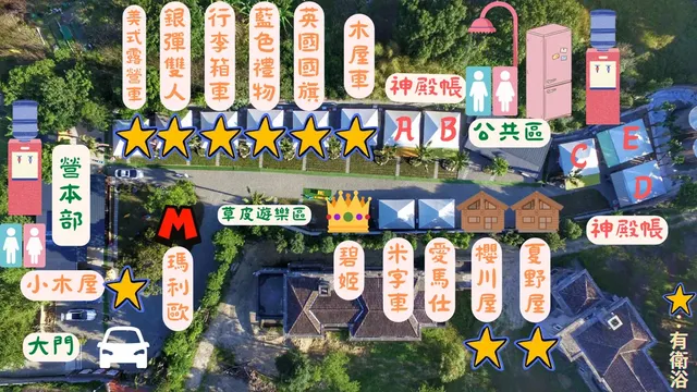 川夏野奢露營區丨獨家8折起！一泊二食神殿帳、豪華露營車-【露營車】瑪利歐露營車-12