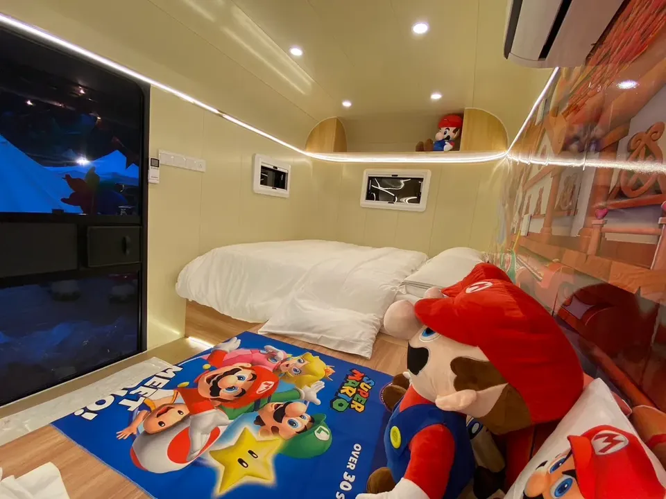 川夏野奢露營區丨獨家8折起！一泊二食神殿帳、豪華露營車-【露營車】瑪利歐露營車-6