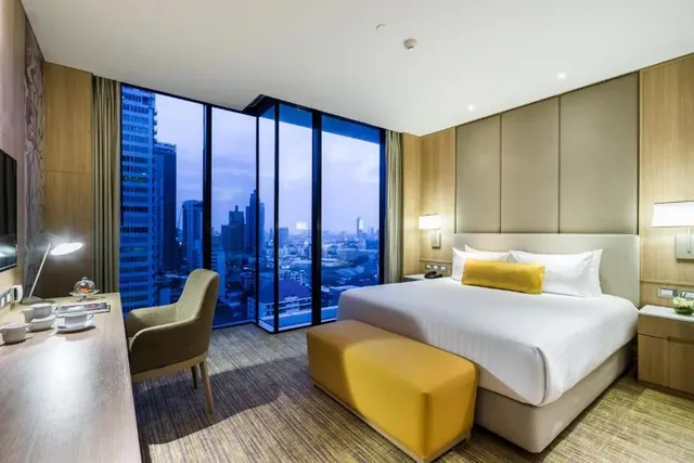 曼谷天空風景酒店(SKYVIEW Hotel Bangkok - SHA Extra Plus)-尊貴特大號床房｜一人入住（含早餐）(Grand Premier Room for 1 PAX with breakfast)-4