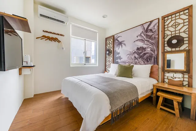 澎湖 百慶旅店智能入住旅宿 - 電梯-高級雙人房-1