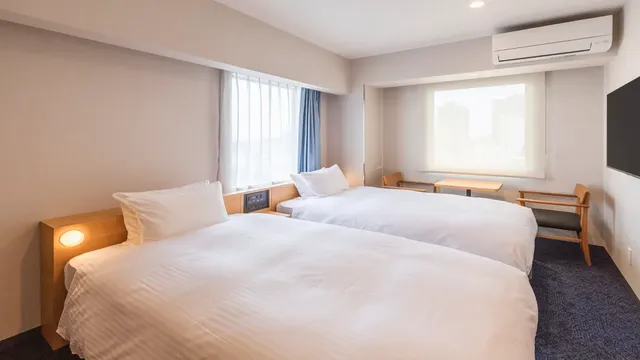 相鐵FRESA INN 仙台｜仙台站步行4分-高級雙床房【不挑房】-1