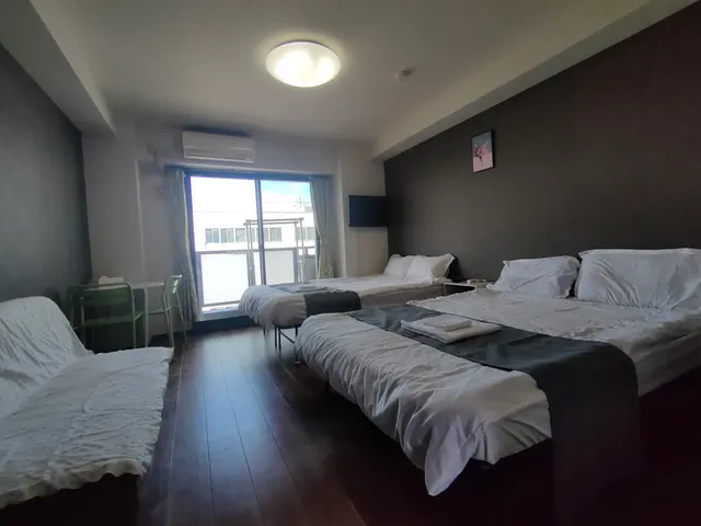 Within walking distance of Airport Bus Terminal/JR Namba Station, 5 minutes walk from JR Ashiharabashi Station, 1 room per floor-South Village 601-1