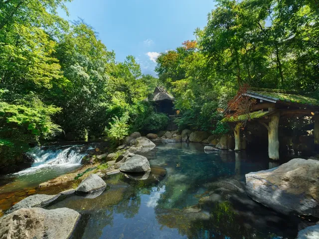 黑川溫泉 山水木｜黑川溫泉街/露天風呂-和室A【不挑房】-5