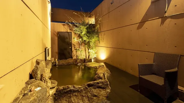 大分温泉 Business Resort Sourin 宗麟-露天風呂付き和洋室（TV付き岩風呂）-7