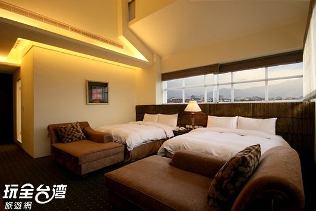 南投集集山魚水渡假飯店-6人房 / 景觀六人套房-2