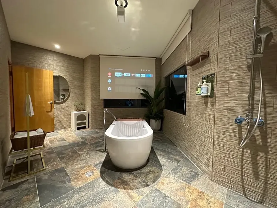 南投露營 四人房浴室