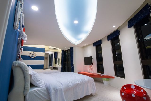 山水貝殼沙民宿-海景四人房-12