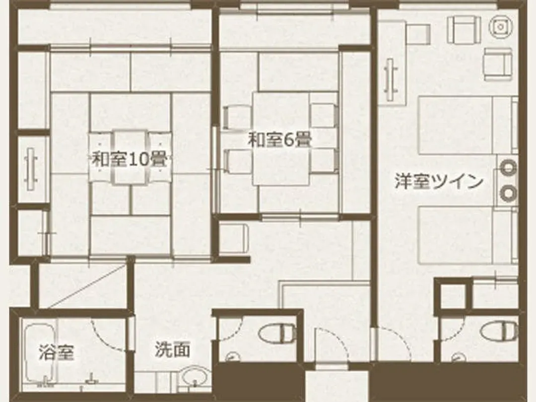 花卷溫泉 佳松園｜釜淵瀑布旁/JR花捲空港站開車12分