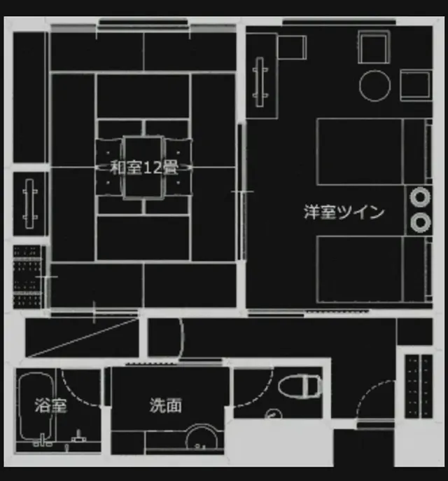 Hanamaki Onsen Kasyoen-Semi Western-Style Room 60㎡ Non-Smoking-2
