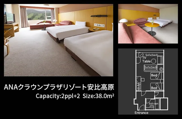 ANA Crowne Plaza Resort Appi Kogen-Executive Twin [Twin room] [Non-smoking]-1
