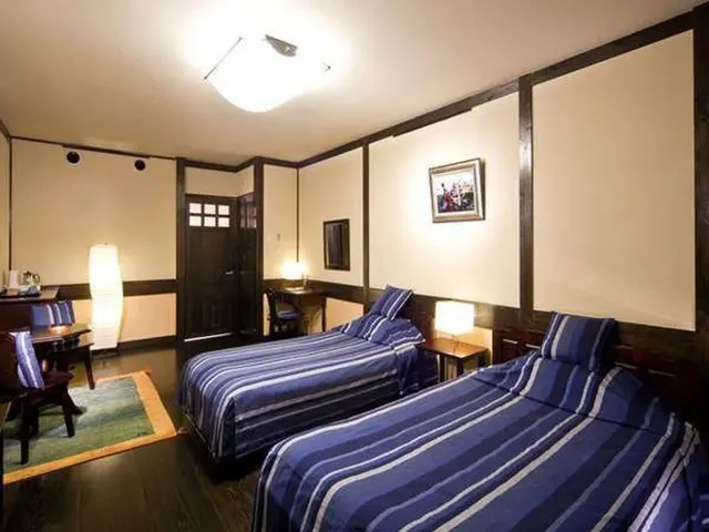 Tamachi Bukeyashiki Hotel-Western-style room 12 Samurai residence H (about 12 tatami mats) [Twin room] [Non-smoking]-2
