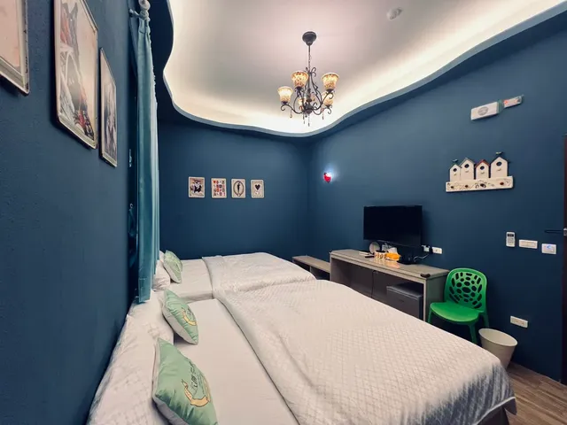 墾丁包棟民宿 海景 kenting timehouse beach villa k歌l電動麻將l德州l廚房-三臥室villa 8-10人包棟-12
