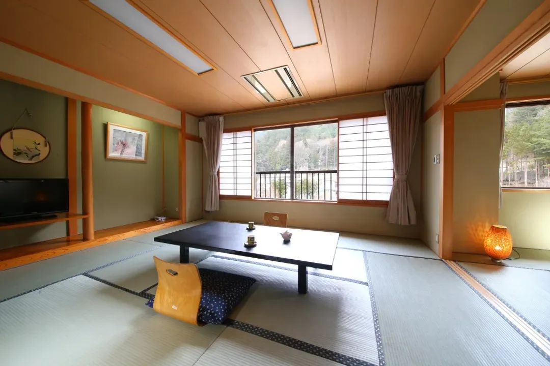 河口湖溫泉 足和田飯店｜河口湖景/富士山景/付費腳踏車租借