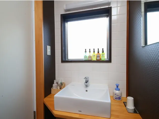 Japanese-style room No. 303 washbasin