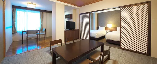 Japanese and Western room 208 living