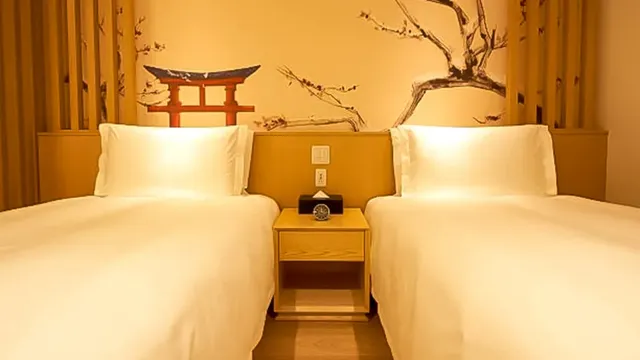 雲之上富士飯店｜富士山景/河口湖景-標準和洋混和雙床房【不挑房】-1