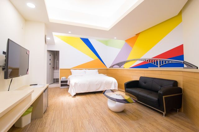 山水貝殼沙民宿-陽台雙人房-3