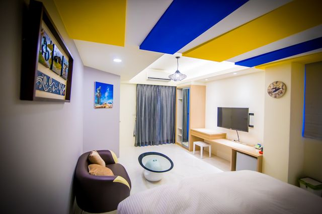 山水貝殼沙民宿-陽台雙人房-1