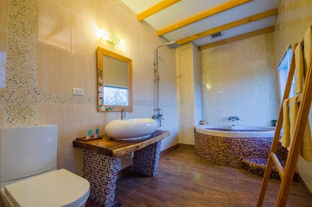 Bonjour Be'Be' Hostel-Twilight bathing quadruple room-7