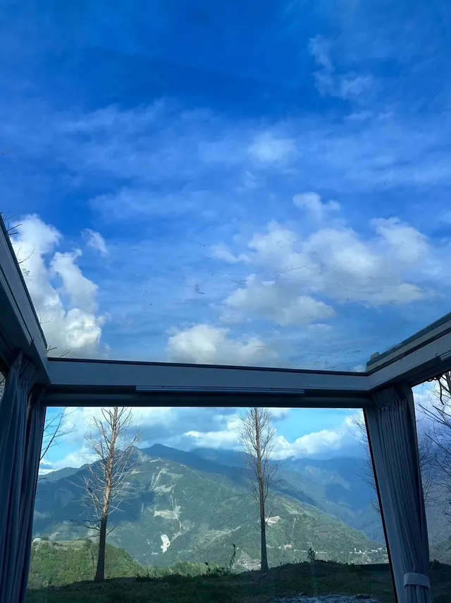 見晴花園渡假山莊|清境最美星空帳、一泊三食、近清境農場-星月一號-全景玻璃屋-3