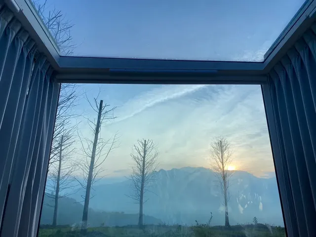 見晴花園渡假山莊|清境最美星空帳、一泊三食、近清境農場-星月一號-全景玻璃屋-1