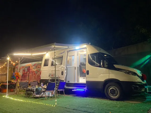 川夏野奢露營區丨獨家8折起！一泊二食神殿帳、豪華露營車-雙人自走式露營車-6