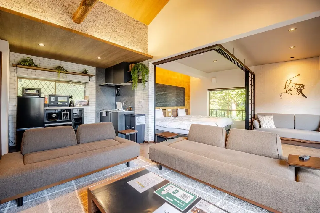 You can also enjoy a BBQ on the relaxing terrace of this private villa!
