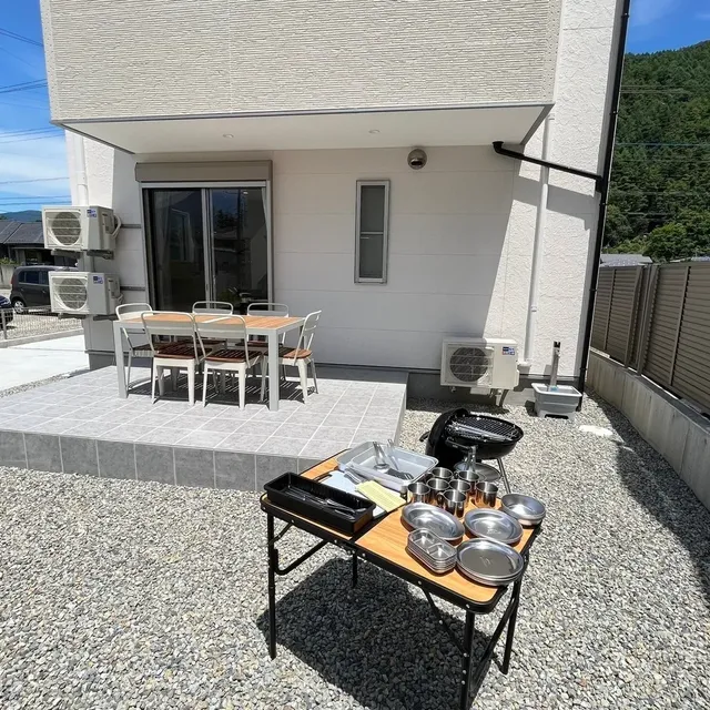 BBQは事前にお申し込みが必要です(3日前以上の申請必)【追加料金有、事前決済】