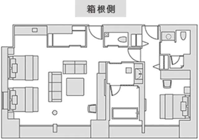 Mars Garden Wood Gotemba-[Hakone side] Main building special room [Triple room] [Non-smoking] [Mountain view]-6