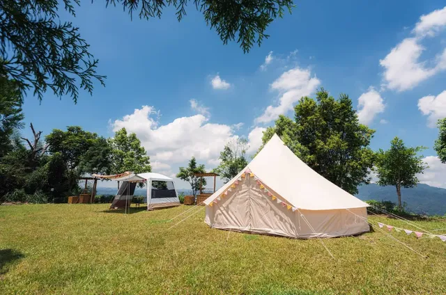 夏綠地露營區-【免裝備露營】小資鐘型帳｜禁止攜帶寵物-1