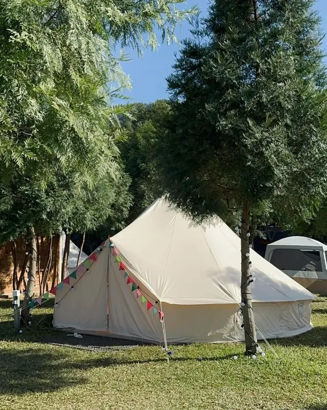 夏綠地露營區-【免裝備露營】經典鐘型帳｜禁止攜帶寵物-1