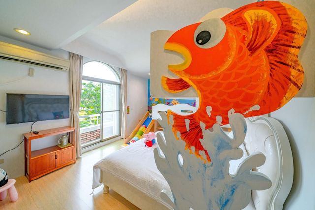 Rainbow Park Bed and Breakfast-Family Quadruple Room - Mermaid-2