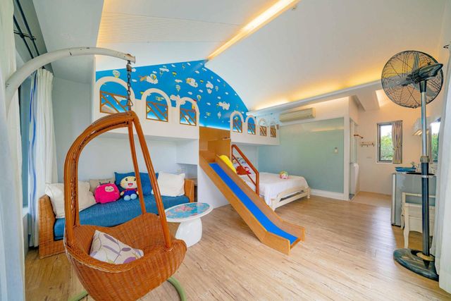 Rainbow Park Bed and Breakfast-Family room for four - happy hot air balloon-5