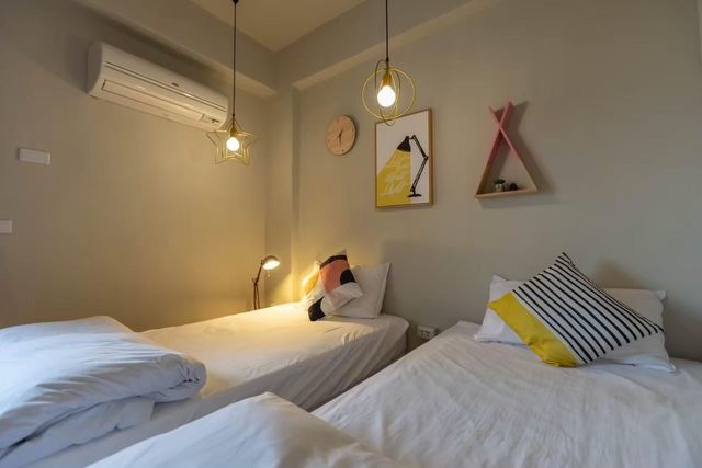 Cozy House Hostel Hualien-Twin Room with Shared Bathroom-11