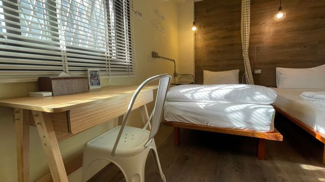 Cozy House Hostel Hualien-Twin Room with Shared Bathroom-4