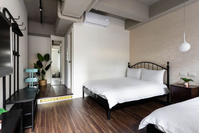 台北109旅店｜距台北車站500公尺-全景四人房-帶私人房內超大超美衛浴-4