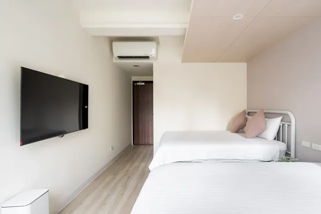 台北109旅店｜距台北車站500公尺-全景四人房-帶私人房內超大超美衛浴-13