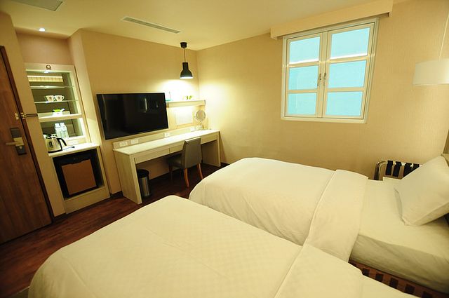 카인드니스 호텔 - 중산 바드 브랜치 (Kindness Hotel - Zhongshan Bade Branch)-Business 2 small bed room-3
